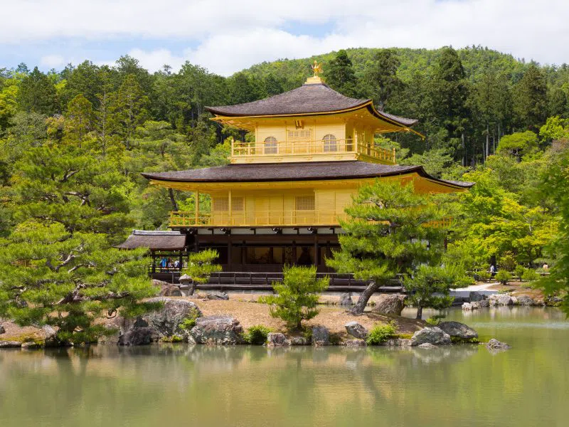 Kinkaku-ji (Rokuon-ji), el Pabellón Dorado, Kioto